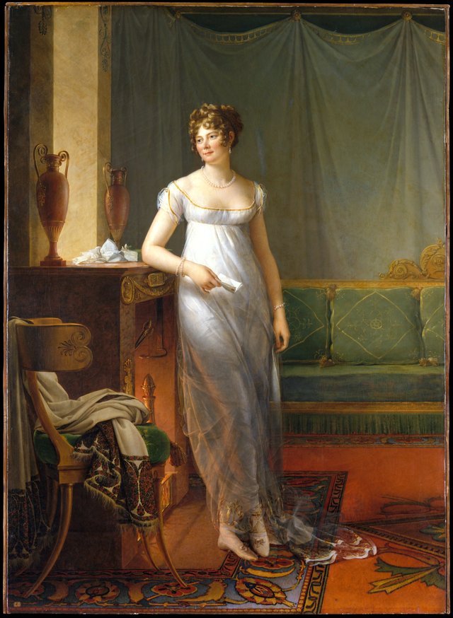 Madame Charles Maurice de Talleyrand Périgord (1761–1835) by François Gérard