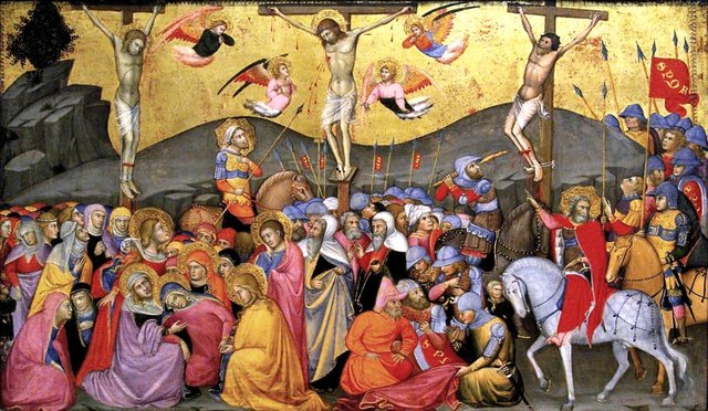 The Crucifixion by Andrea di Bartolo