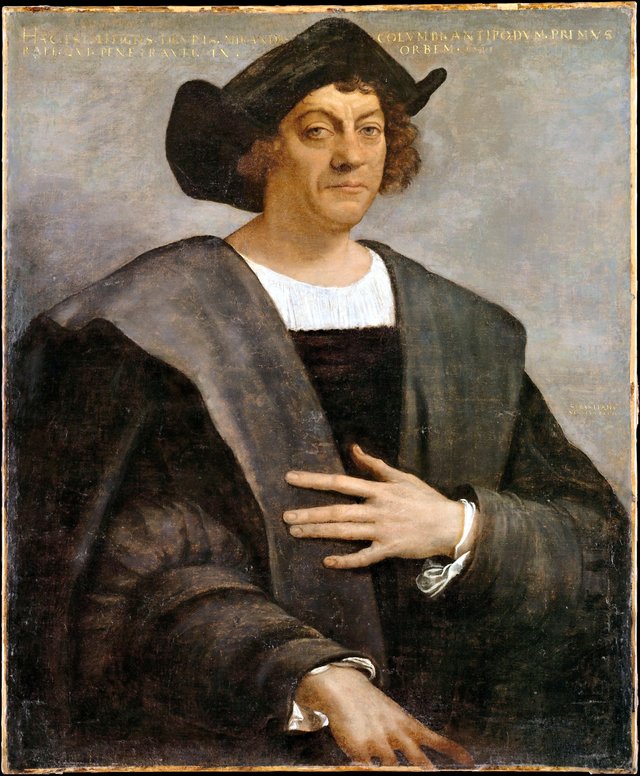 Portrait of a Man, Said to be Christopher Columbus (born about 1446, died 1506) by Sebastiano del Piombo