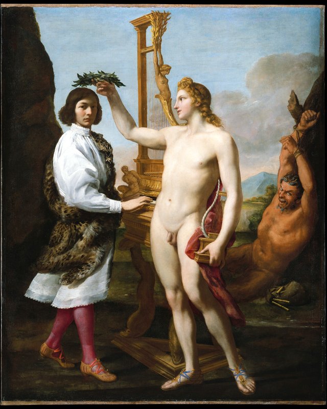 Marcantonio Pasqualini (1614–1691) Crowned by Apollo by Andrea Sacchi