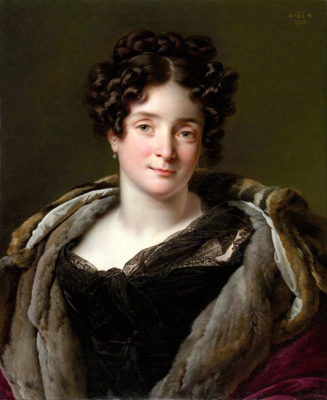 Madame Jacques-Louis-Étienne Reizet (Colette-Désirée-Thérèse Godefroy, 1782–1850) by Anne-Louis Girodet