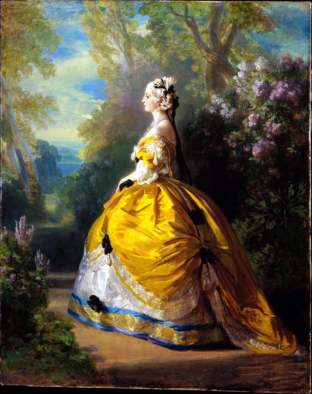 Portrait of Empress Eugénie de Montijo by Franz Xaver Winterhalter