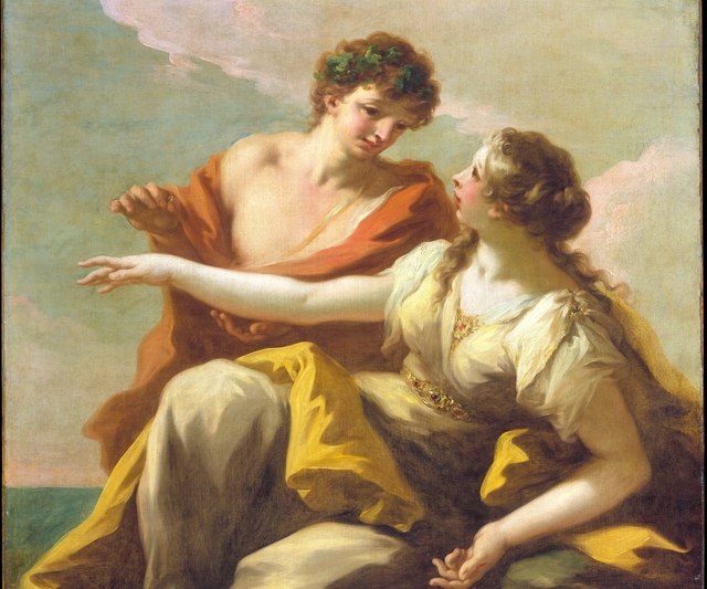 Bacchus and Ariadne by Giovanni Antonio Pellegrini