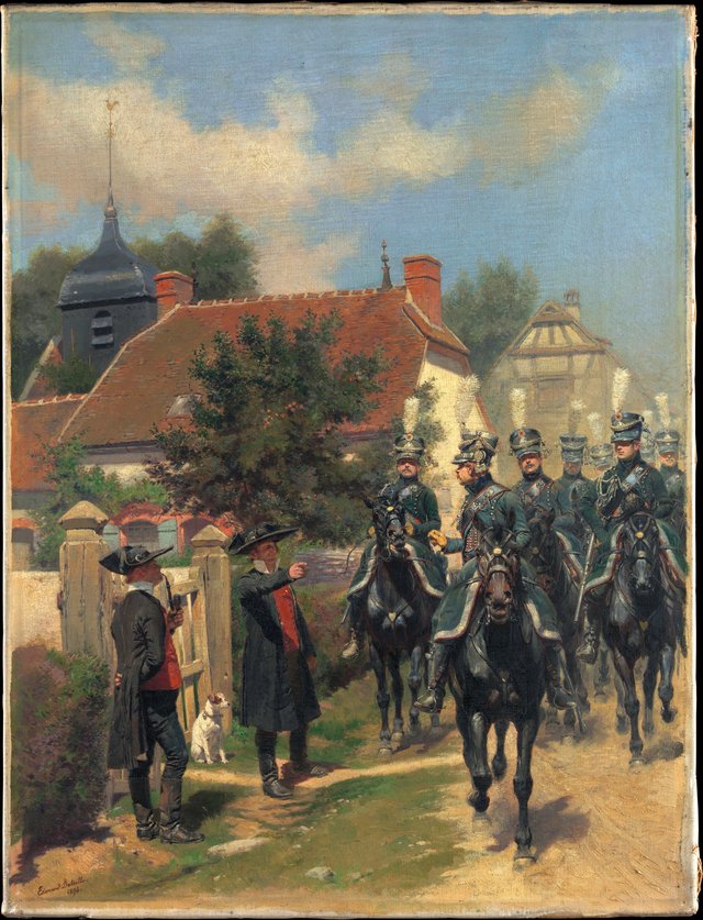 Gendarmes d'Ordonnance by Édouard Detaille