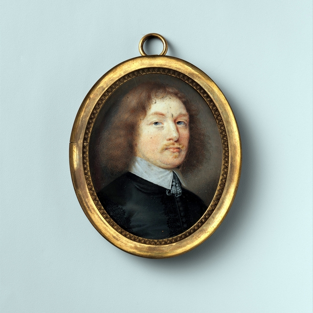 Portrait of a Man, Said to Be Philip Wharton (1613–1696), Fourth Baron Wharton by John Hoskins