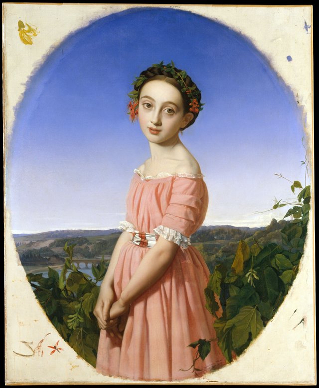 Faustine Léo (1832–1865) by Henri Lehmann