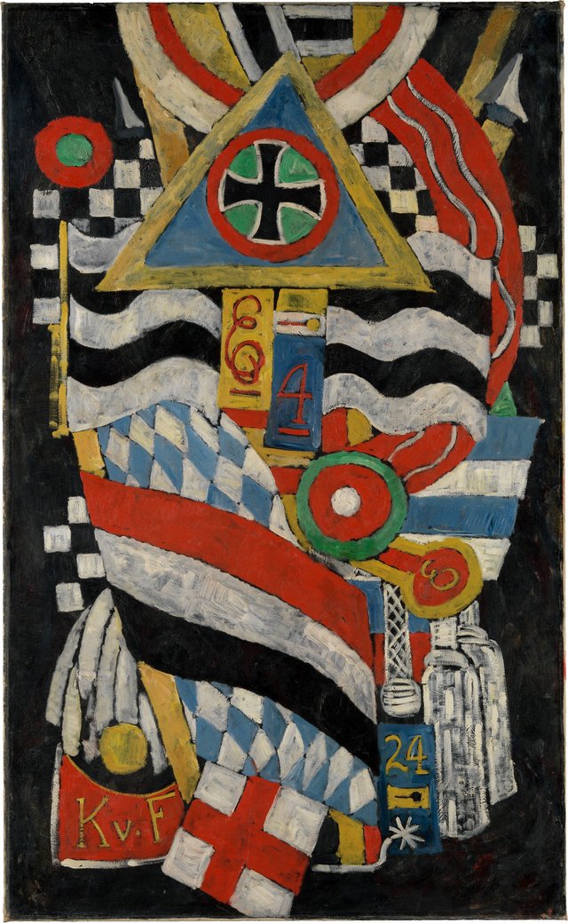 Portrait of a German Officer by Marsden Hartley