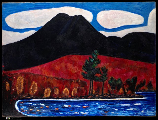 Mt. Katahdin, Maine, No. 2 by Marsden Hartley