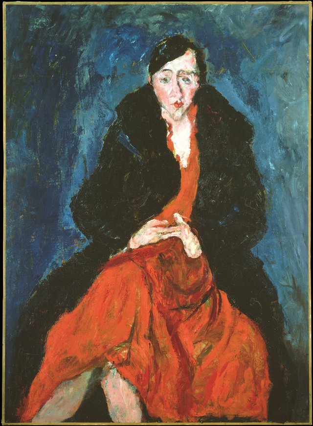 Portrait of Madeleine Castaing by Chaïm Soutine