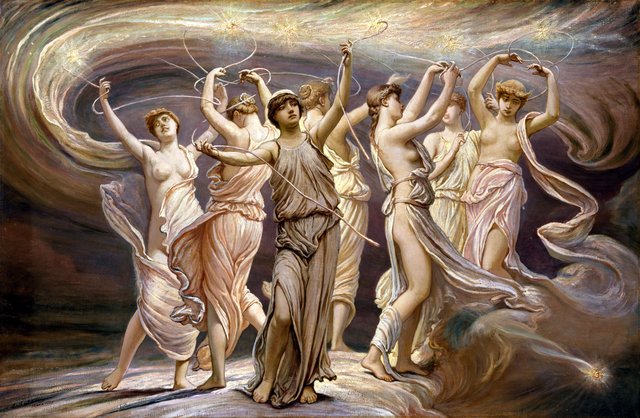 The Pleiades by Elihu Vedder