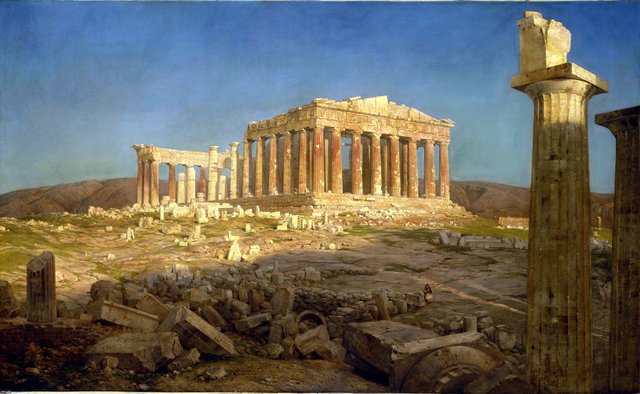 The Parthenon by Frederic Edwin Church
