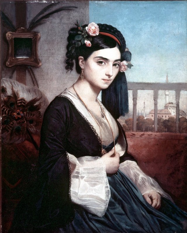 Oriental Lady by Charles Gleyre