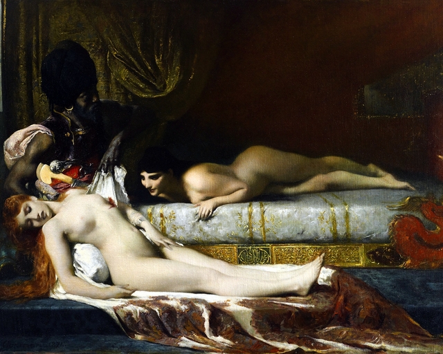Murder in the Serail by Fernand Cormon