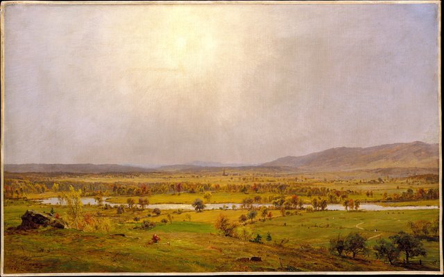 Pompton Plains, New Jersey by Jasper Francis Cropsey