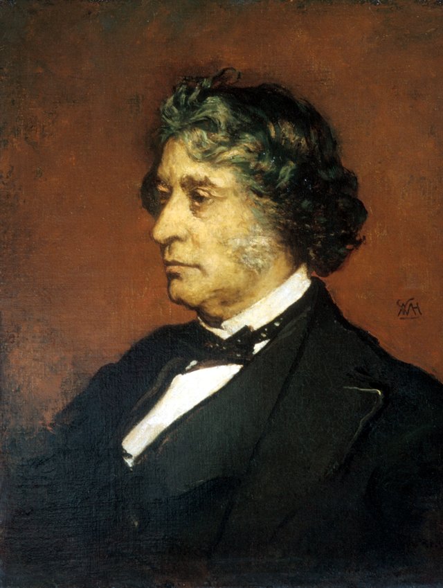 Charles Sumner by William Morris Hunt