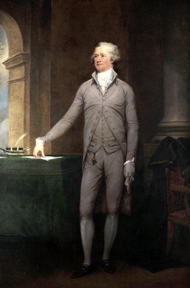 Alexander Hamilton by John Trumbull