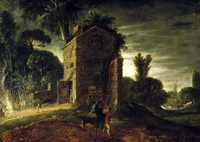 The Flight into Egypt by Jacob Pynas