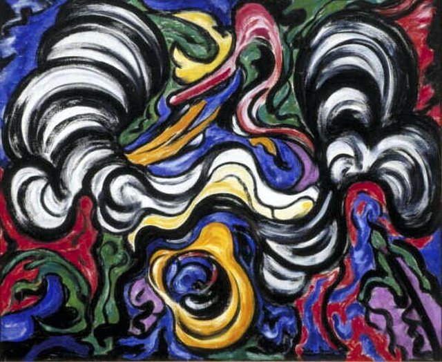 Composition in Colour No. 100 by Jacoba van Heemskerck