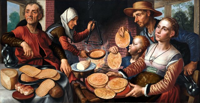 The pancake bakery by Pieter Aertsen