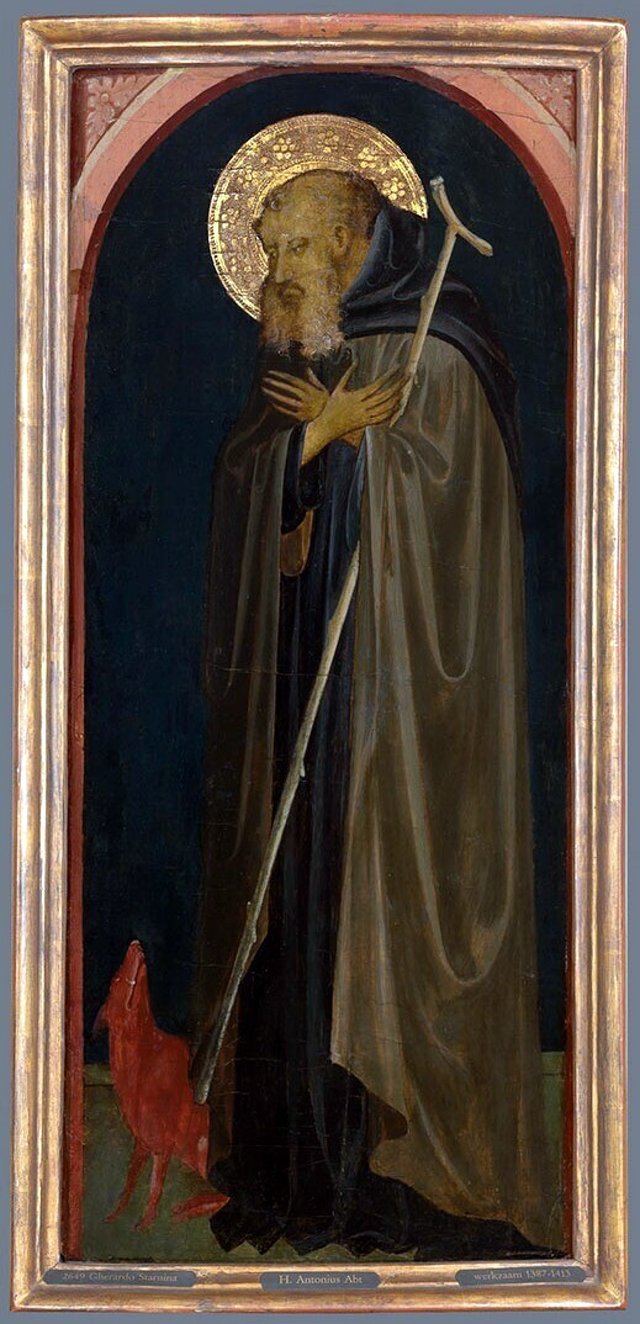 Saint Anthony Abbot by Gherardo Starnina