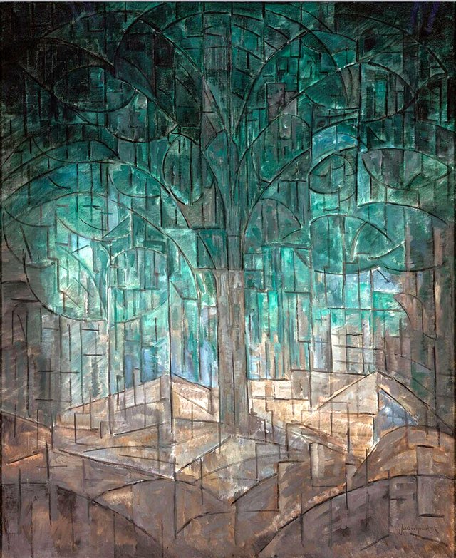 Composition no. 6 by Jacoba van Heemskerck
