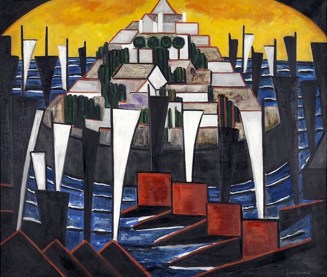 Bild no. 15 (Segelboote) by Jacoba van Heemskerck