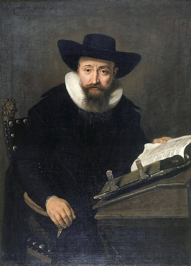 Portrait of an unknown man, probably a preacher by Bartholomeus van der Helst