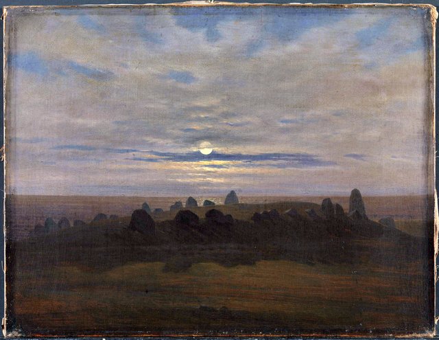 Stone Age Stronghold at Nobbin, Rugen Island by Carl Gustav Carus