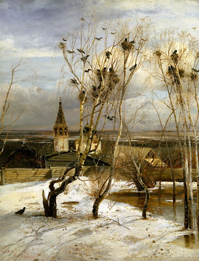 The Rooks Have Returned by Alexei Savrasov