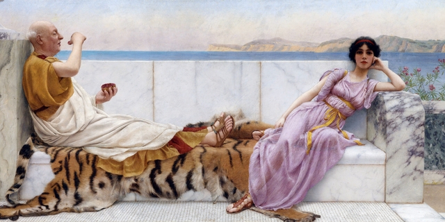 Eighty and eighteen by John William Godward