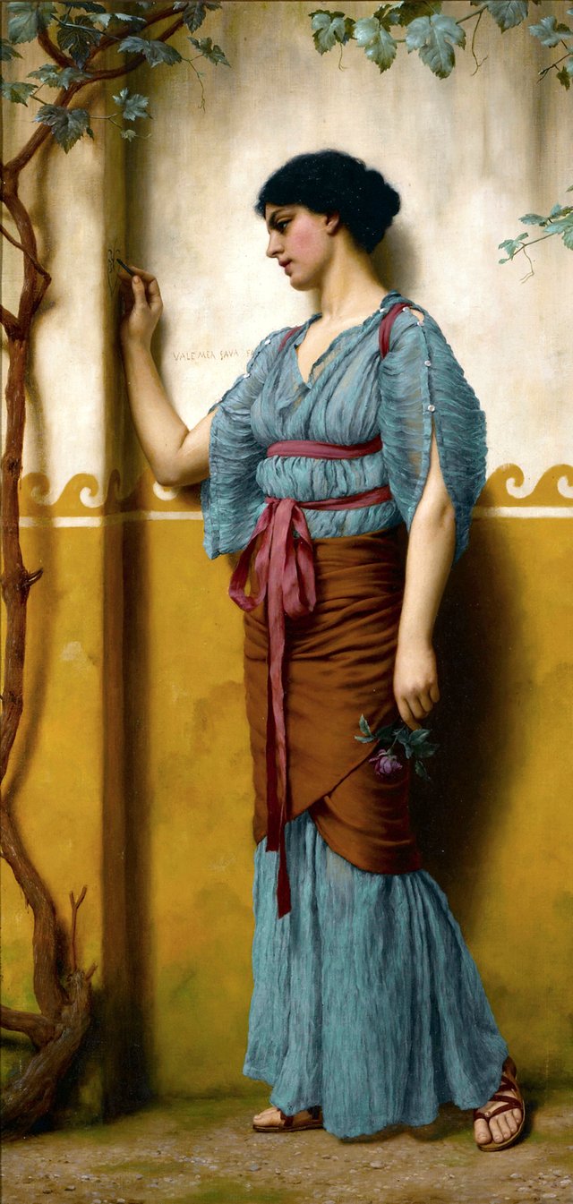 The Trysting Place by John William Godward