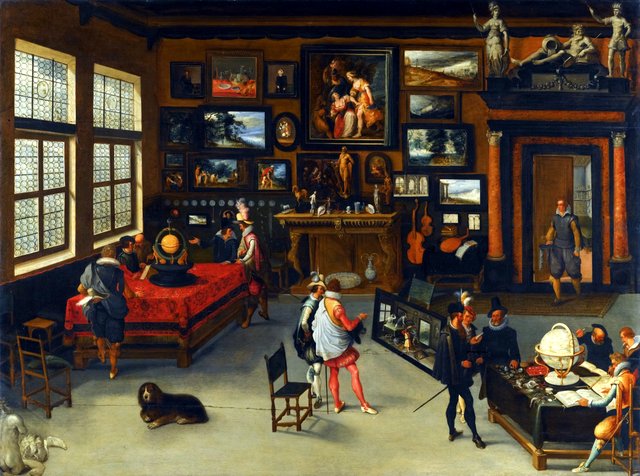 A Collector's Cabinet by Hieronymous Francken II