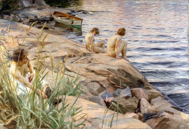 Outdoors by Anders Zorn