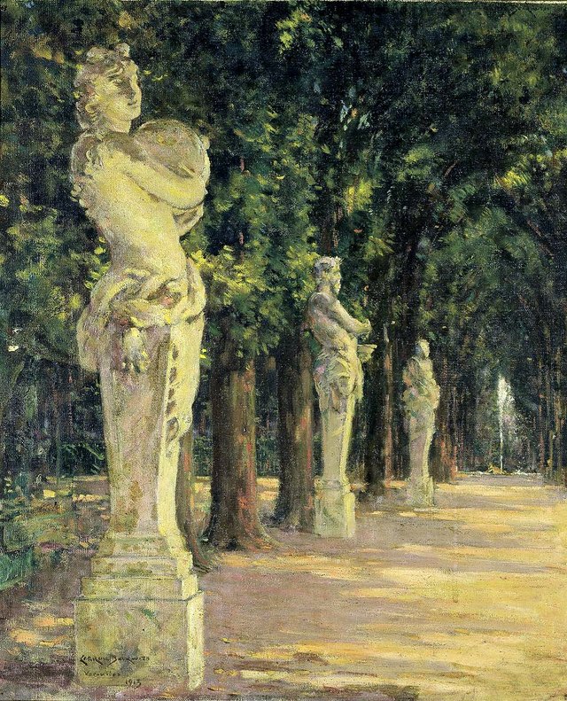 Allée de l'Été, Versailles by James Carroll Beckwith
