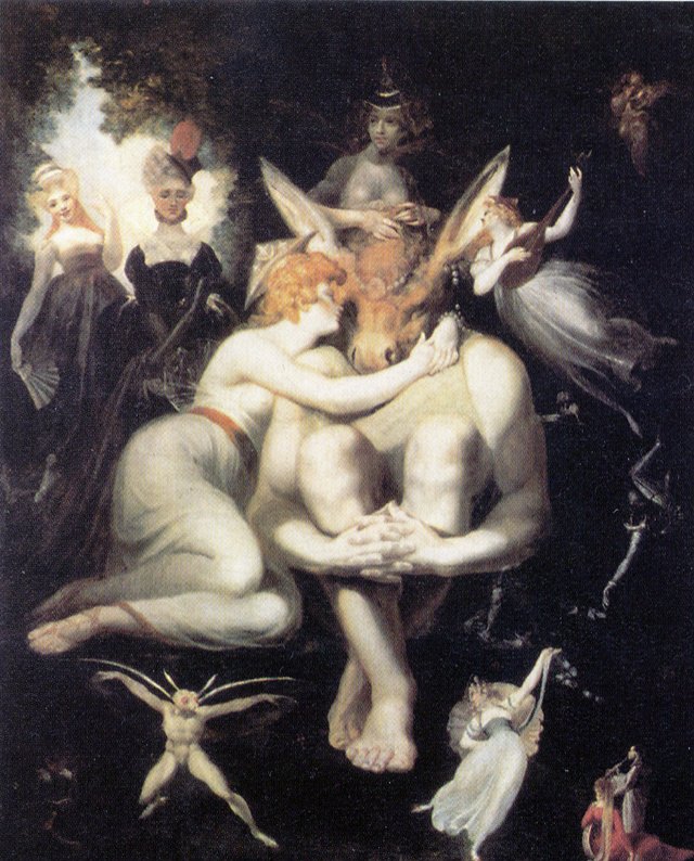Titania, Bottom and the Fairies by Henry Fuseli