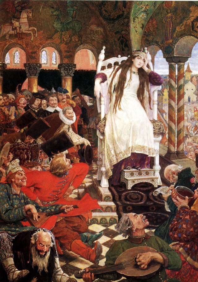 The Princess Who Never Smiled by Viktor Vasnetsov