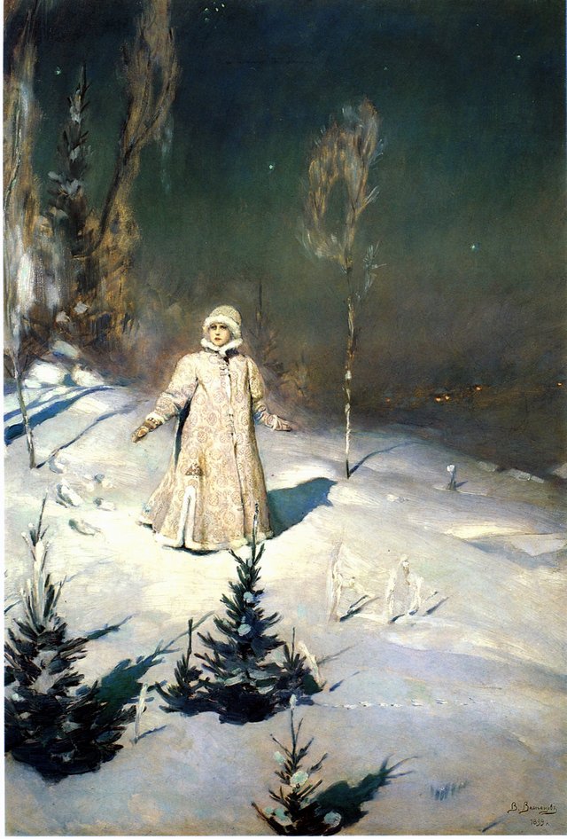 Snow Maiden by Viktor Vasnetsov