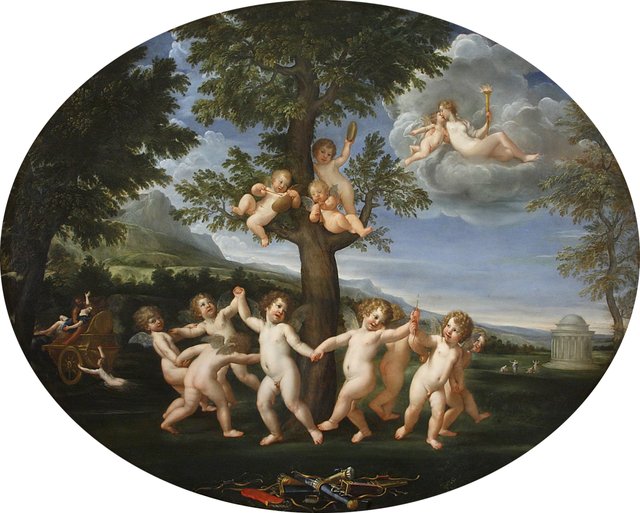 Dance of the Cupids (1624) by Francesco Albani
