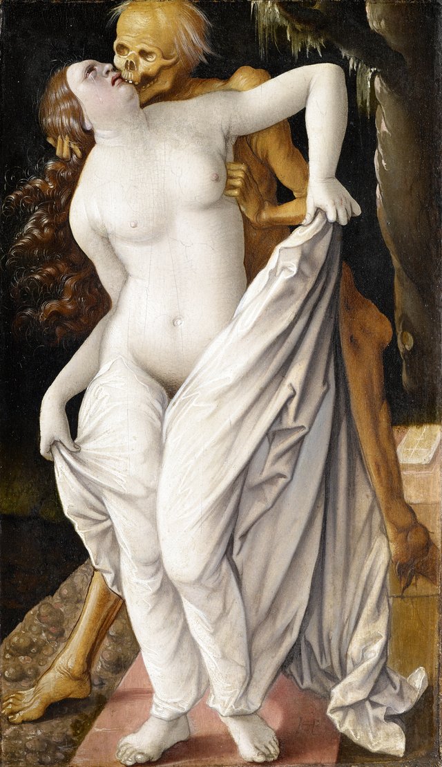 Death and the Woman by Hans Baldung Grien