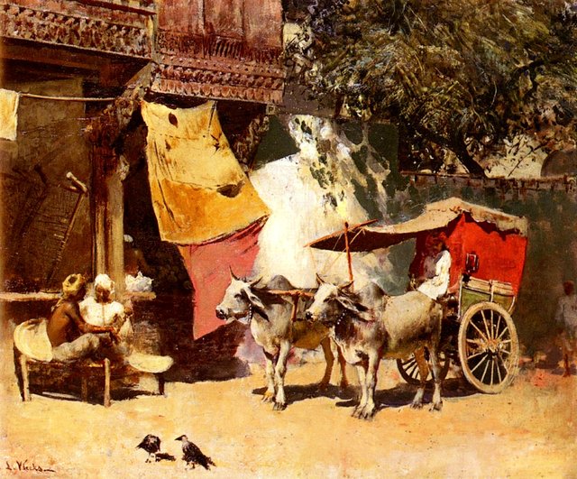 An Indian Gharry by Edwin Lord Weeks