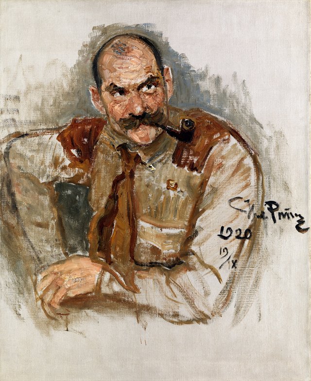 Akseli Gallen-Kallela by Ilya Repin