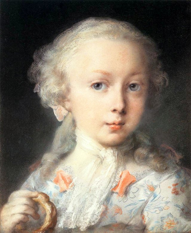 Young Lady of the Le Blond Family by Rosalba Carriera
