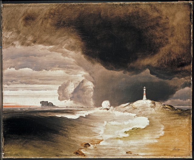 Lighthouse on the Norwegian Coast by Peder Balke