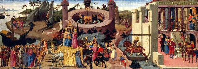 Scenes from the Story of the Argonauts by Biagio d'Antonio