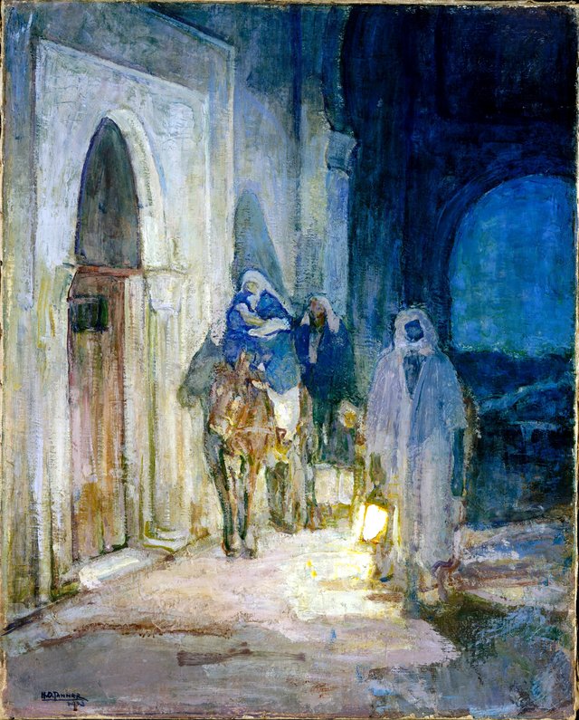 Flight Into Egypt by Henry Ossawa Tanner
