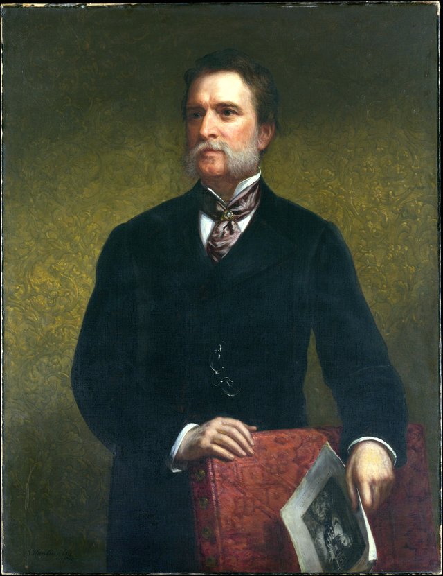 John Taylor Johnston by Daniel Huntington