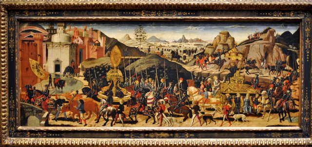 The Triumph of Camillus by Biagio d'Antonio
