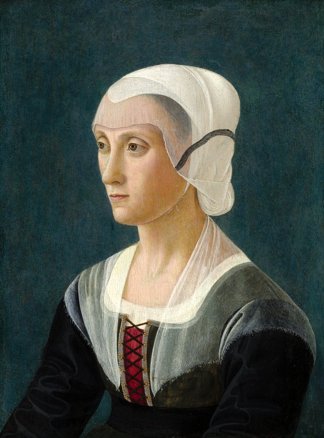 Portrait of Lucrezia Tornabuoni by Domenico Ghirlandaio