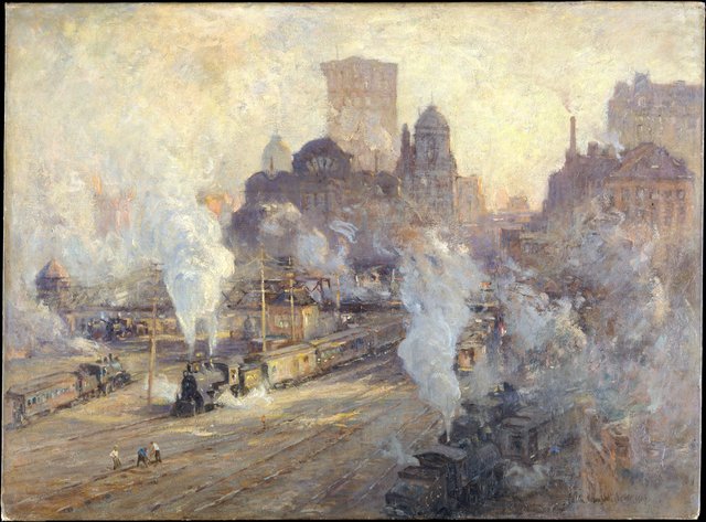 Grand Central Station by Colin Campbell Cooper