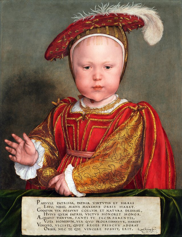 Edward VI as a Child by Hans Holbein the Younger